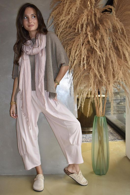 Jo Jo Quirky Classic Barrel Pant Rose